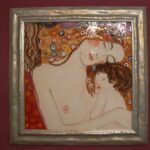 quadro Klimt in ceramica