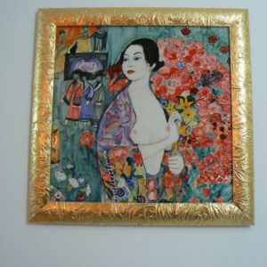 quadro in ceramica Klimt