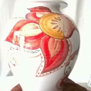 vaso in ceramica